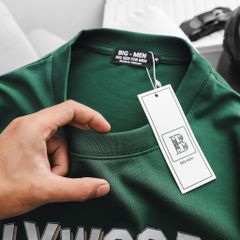 [ Big Size 55- 135 kg] Áo thun cotton bigsize nam in Hollywood thời trang Big Men