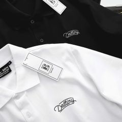 [ Big Men] Áo thun polo bigsize nam in chữ Destiny 2 mặt thời trang 85- 135 kg