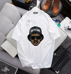 Big Men - Áo thun cotton bigsize nam in mặt người Can't Be Tamed thời trang 55-135kg