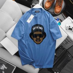 Big Men - Áo thun cotton bigsize nam in mặt người Can't Be Tamed thời trang 55-135kg