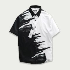 Big Men – Áo Sơ Mi Tay Ngắn Nam Bigsize 80–130kg Form Rộng Họa Tiết Cá Tính