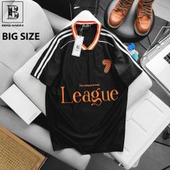 [ Big Men] Áo thun chất vải poly thoáng mát phối chữ số 7 thời trang bigsize nam 85- 135 kg