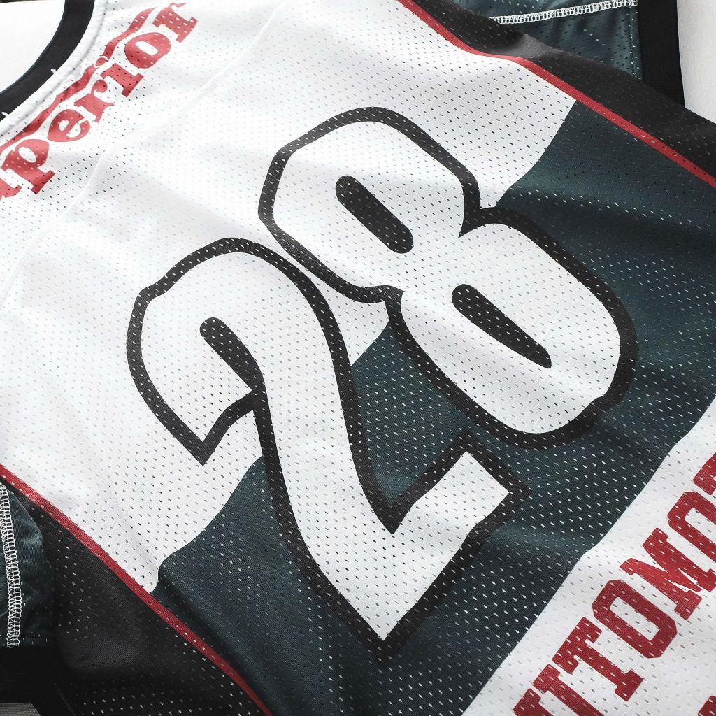 [ Big Men] Áo thun chất vải mè thoáng mát phối chữ số 28 thời trang bigsize nam 85- 135 kg