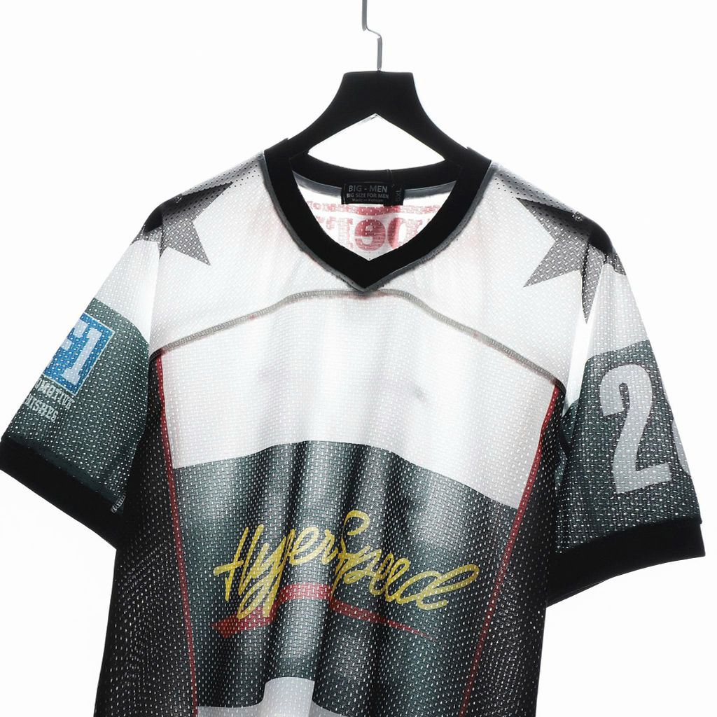 [ Big Men] Áo thun chất vải mè thoáng mát phối chữ số 28 thời trang bigsize nam 85- 135 kg