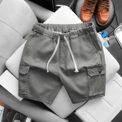 Quần short kaki lưng thun túi hộp đủ màu (Mẫu 4)