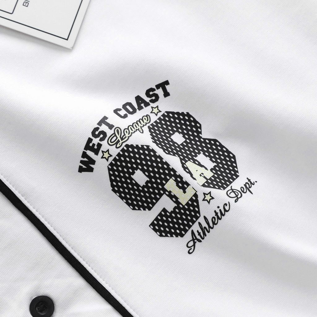 Áo thun cài nút trắng big size cotton 4 chiều form unisex 85-130KG