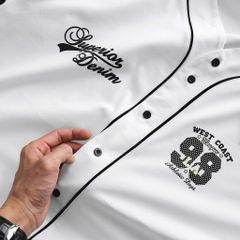 Áo thun cài nút trắng big size cotton 4 chiều form unisex 85-130KG