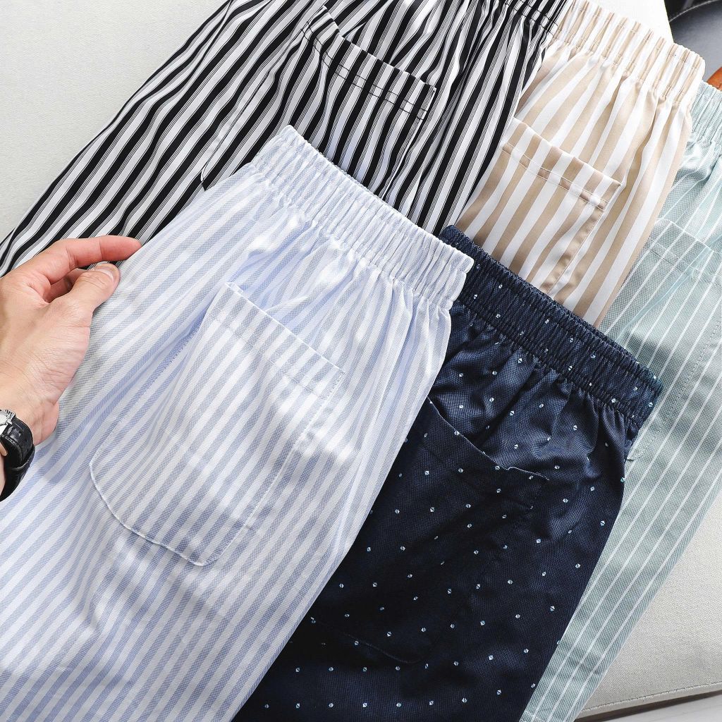 Quần Short Mặc Nhà Lưng Thun Co Giãn Thoải Mái BigSize nam nữ mặc được < 150kg