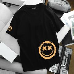 [Big Men] Áo thun nam big size vải cotton 100% in hình độc lạ thời trang cỡ đại < 140kg - 2 mặt cười