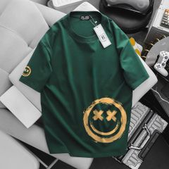 [Big Men] Áo thun nam big size vải cotton 100% in hình độc lạ thời trang cỡ đại < 140kg - 2 mặt cười