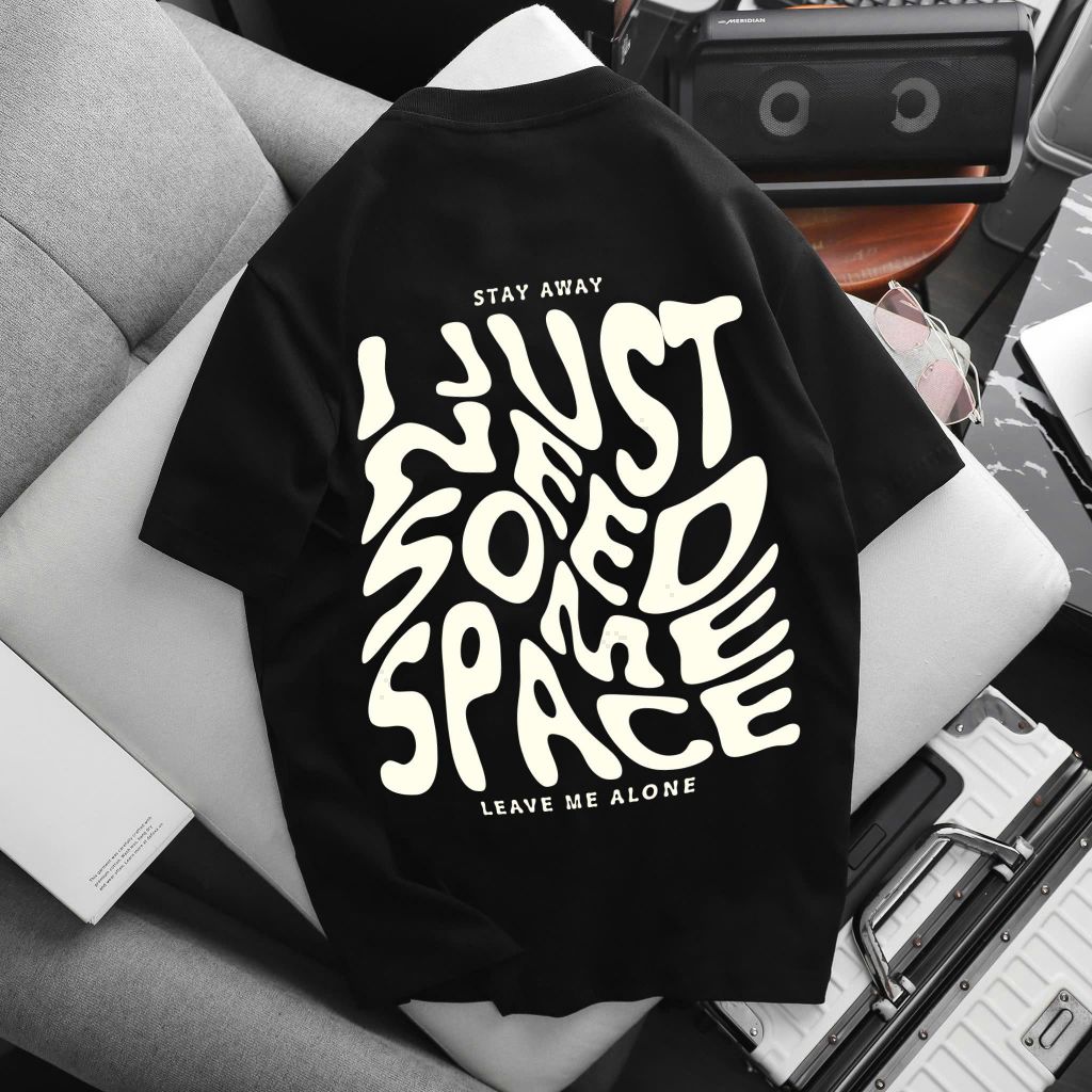 Big Men- Áo thun cotton bigsize nam in Stay Away hai mặt thời trang 65- 135 kg