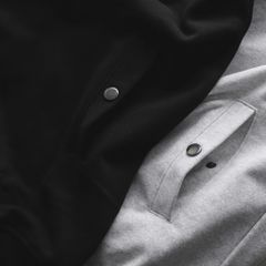 Áo khoác sweater phối 2 sọc tay thời trang bigsize nam < 140kg