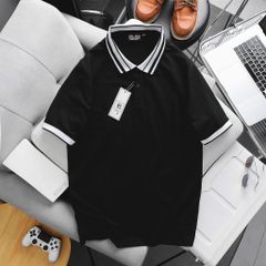 Áo thun polo phối cổ bo gân thời trang cỡ đại bigsize nam 85-125kg