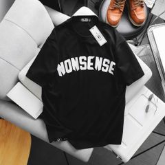 Áo thun cotton bigsize nam in lụa họa tiết 2 mặt Nonsense cá tính thời trang 85-135kg