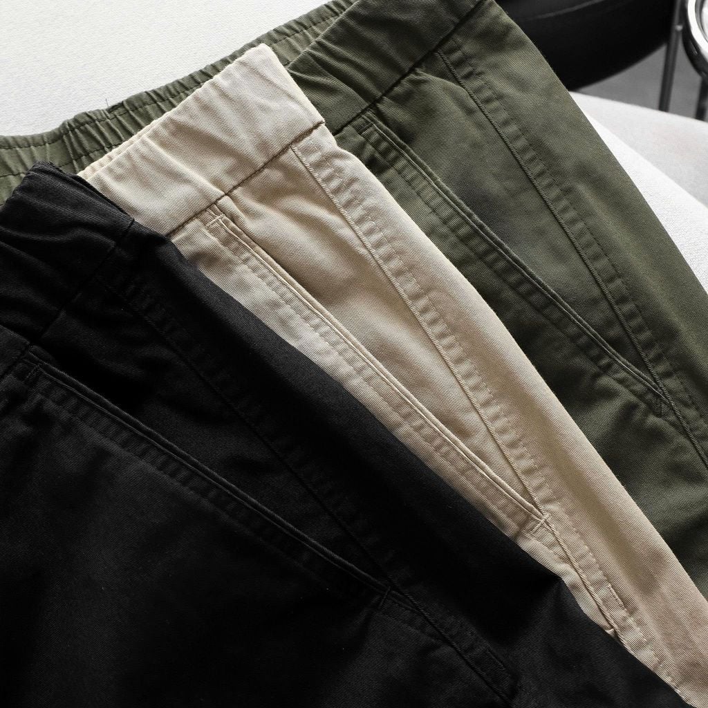 Quần kaki dài lưng thun túi hộp ống suông big size nam 80-130kg