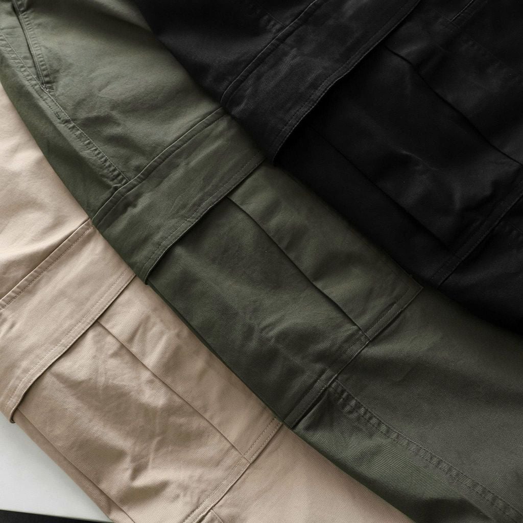 Quần kaki dài lưng thun túi hộp ống suông big size nam 80-130kg