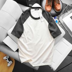 Áo thun cotton bigsize nam PHỐI TAY đẹp thời trang 85-135kg - raplan