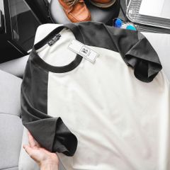 Áo thun cotton bigsize nam PHỐI TAY đẹp thời trang 85-135kg - raplan