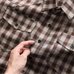 Áo sơ mi tay ngắn chất vải linen phối sọc caro cao cấp thời trang bigsize nam 80-130 kg