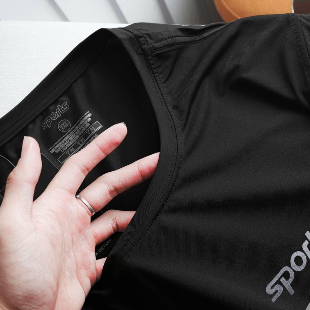 Áo thun nam cổ tròn chất vải thun lạnh thể thao bigsize 80 - 140kg - áo tt sport