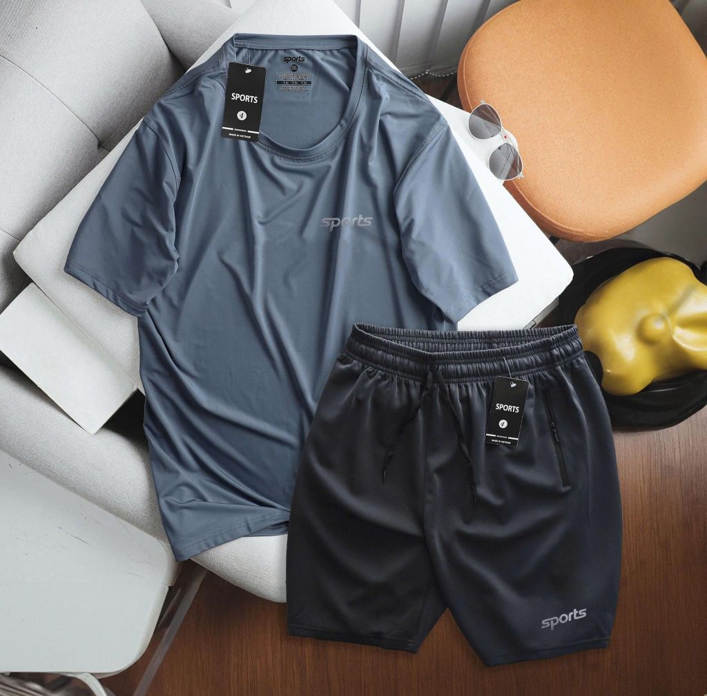 Set bộ thể thao nam bigsize nam chất thun lạnh 80 - 140kg - sport bigsize nam cỡ đại