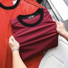 [ Big Men] Áo thun chất vải cotton phối sọc vai thời trang bigsize nam 85- 135 kg - lé vòng