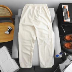 Quần nỉ dài túi hộp ống suông lưng thun cá tính thời trang bigsize nam 85- 130 kg