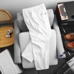 Quần thun dài ống suông vải nỉ thời trang thu đông bigsize nam< 135 kg