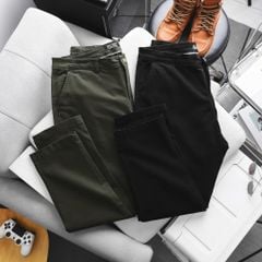 Big Men- Quần kaki dài form ống đứng bigsize nam thời trang lịch lãm 80- 130 kg