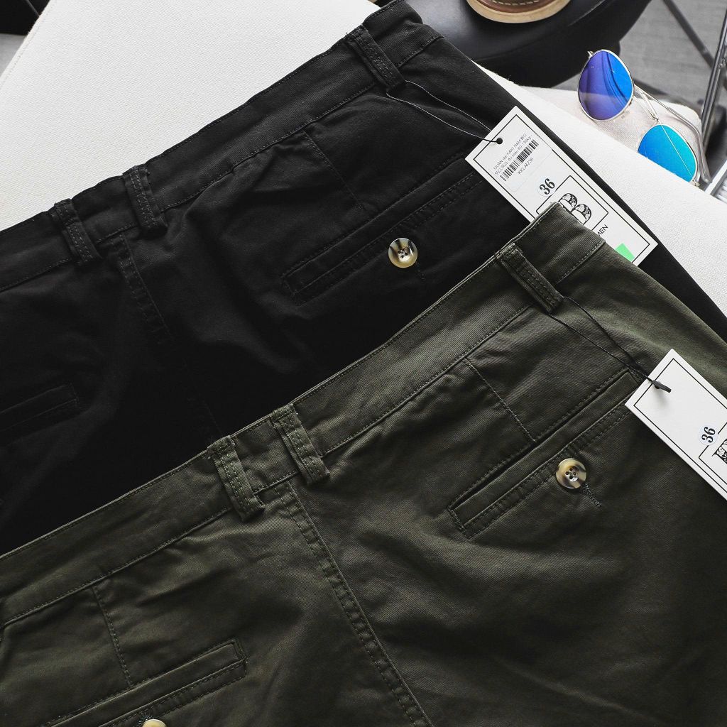 Big Men- Quần kaki dài form ống đứng bigsize nam thời trang lịch lãm 80- 130 kg