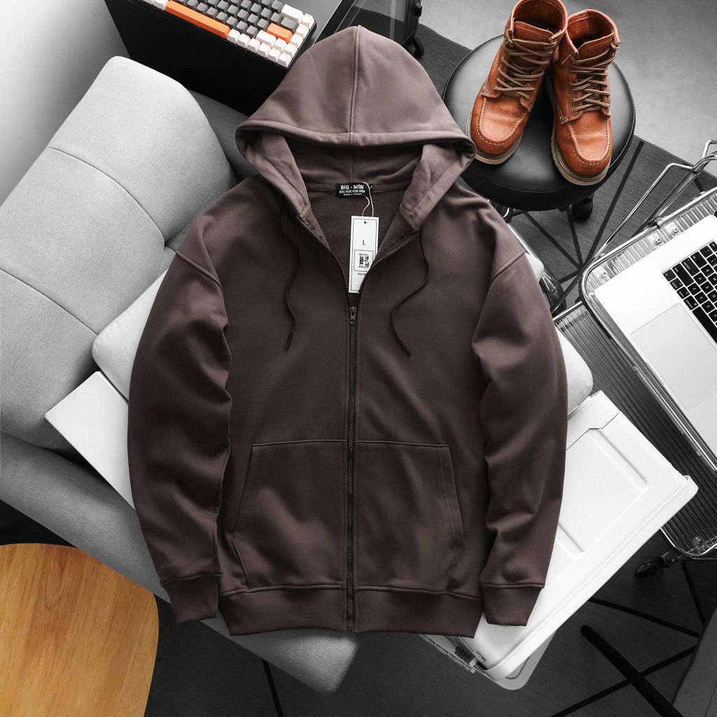 Áo khoác nỉ bigsize nam nhiều màu thời trang 90- 140kg - trơn