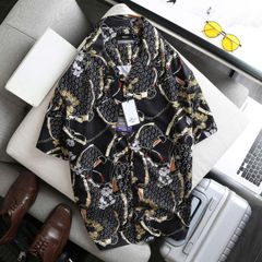 SALE ĐỒNG GIÁ 99K - Áo sơ mi tay ngắn họa tiết thời trang bigsize nam < 140kg