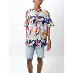 SALE ĐỒNG GIÁ 99K - Áo sơ mi tay ngắn họa tiết thời trang bigsize nam < 140kg