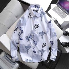 SALE ĐỒNG GIÁ 99K - Áo sơ mi tay dài họa tiết bigsize nam < 140kg