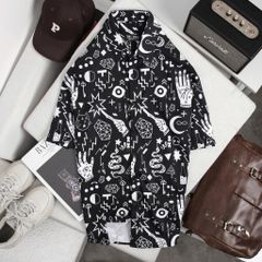 SALE ĐỒNG GIÁ 99K - Áo sơ mi tay ngắn họa tiết thời trang bigsize nam < 140kg