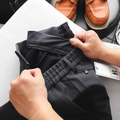 [ Big Men] Quần tây dài phối lưng thun lịch lãm thời trang bigsize nam <130kg - hq2