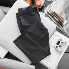 [ Big Men] Quần tây dài phối lưng thun lịch lãm thời trang bigsize nam <130kg - hq2