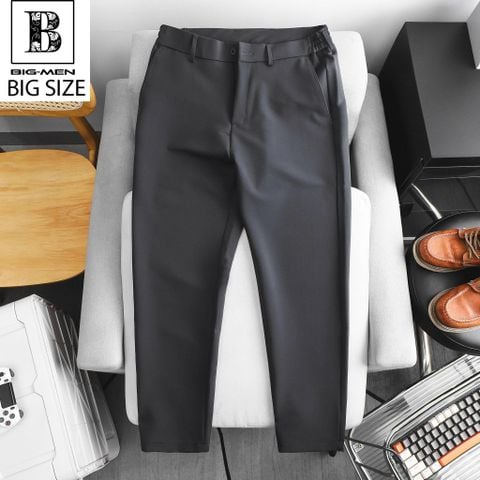 [ Big Men] Quần tây dài phối lưng thun lịch lãm thời trang bigsize nam <130kg - hq2