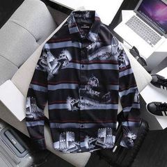 SALE ĐỒNG GIÁ 99K - Áo sơ mi tay dài họa tiết bigsize nam < 140kg