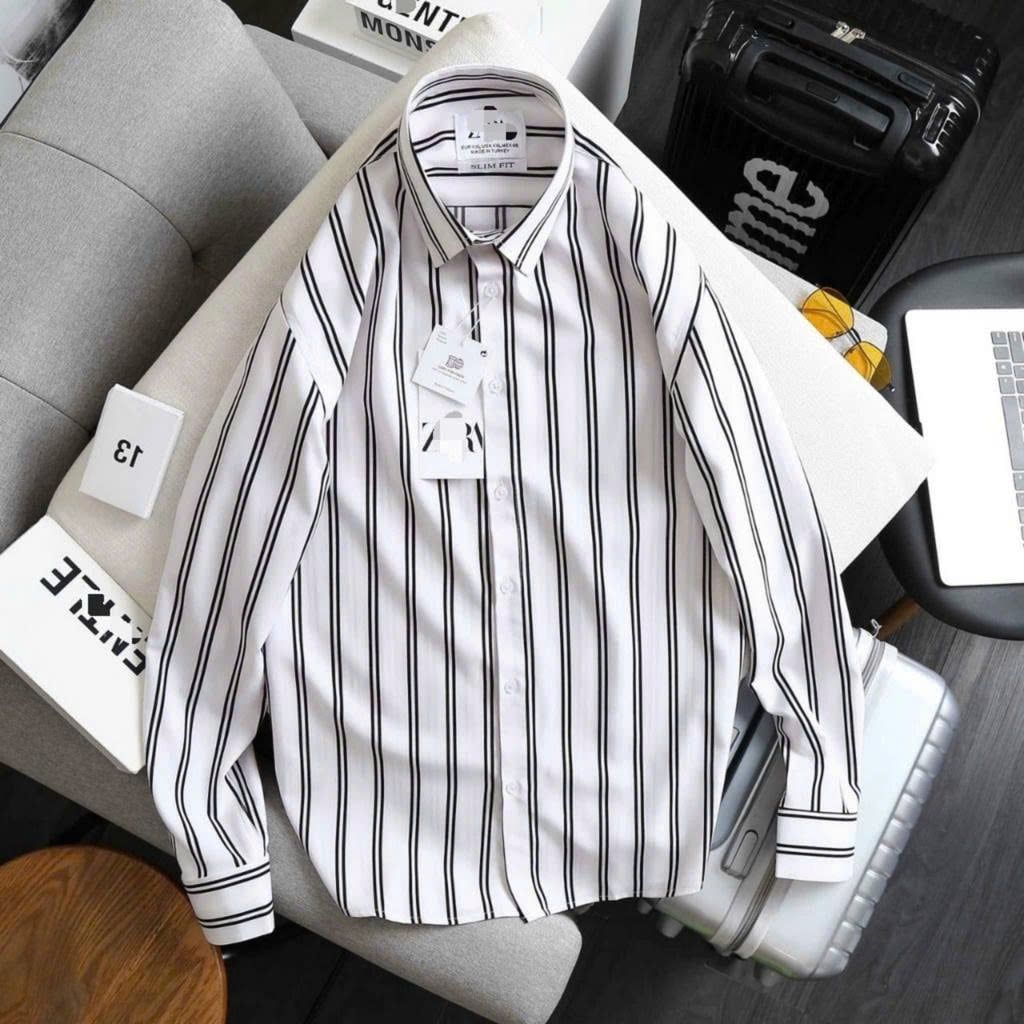 SALE ĐỒNG GIÁ 99K - Áo sơ mi tay dài họa tiết bigsize nam < 140kg