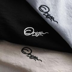 [ Big Men] Áo sơ mi tay dài vải đũi thêu chữ bigsize nam thời trang 80- 130 kg