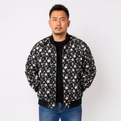 [Big Men] Áo khoác bomber 2 lớp phối màu thời trang bigsize nam 90-130kg