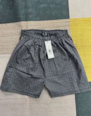 Quần short đùi mặc nhà lưng thun vải kate họa tiết lưng thun bigsize nam 80- 145 kg