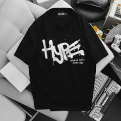 Áo thun cotton bigsize nam in Hype, Vũ trụ thời trang cá tính 85- 145 kg