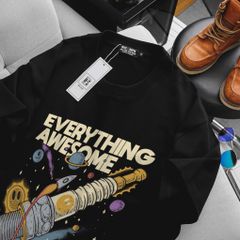 Áo thun cotton bigsize nam in Hype, Vũ trụ thời trang cá tính 85- 145 kg