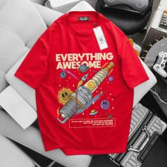 Áo thun cotton bigsize nam in Hype, Vũ trụ thời trang cá tính 85- 145 kg