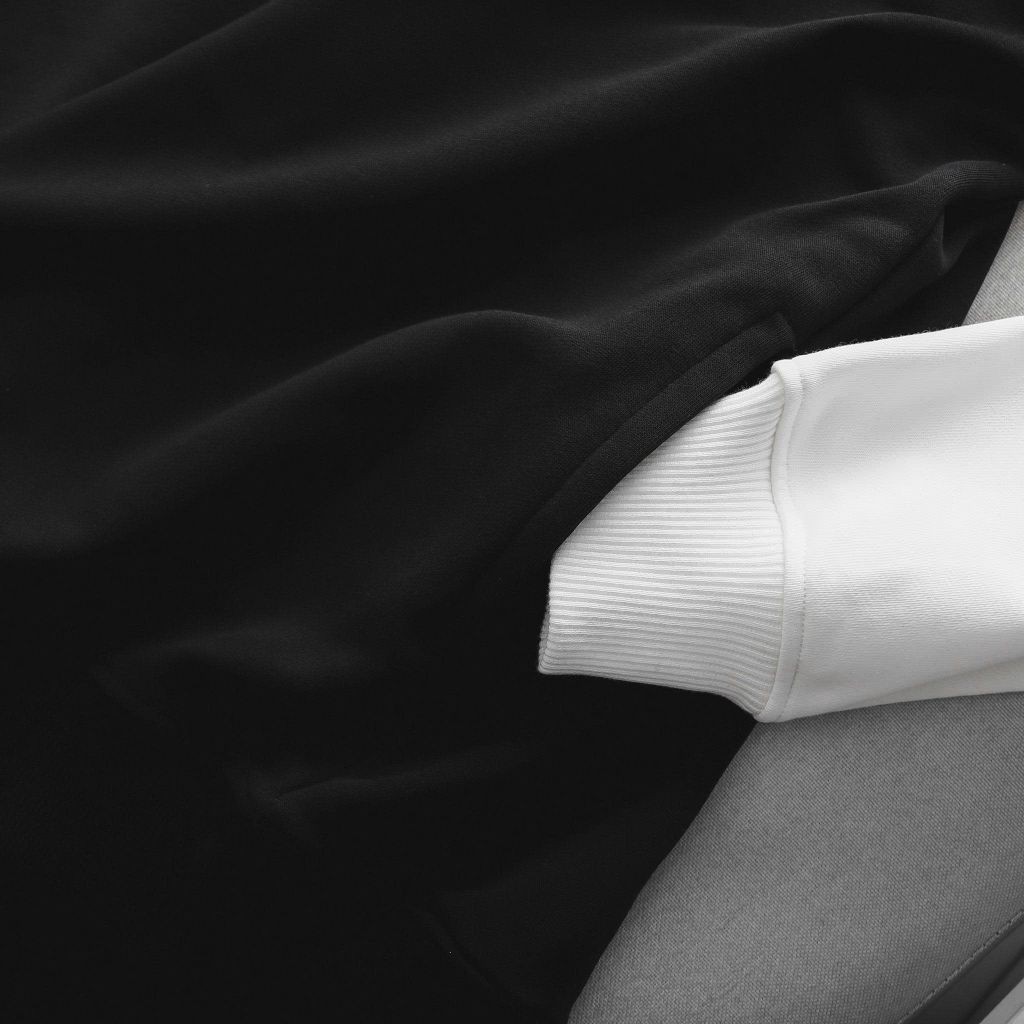 Áo khoác hoodie layer chất nỉ phối thời trang cá tính bigsize nam< 140 kg