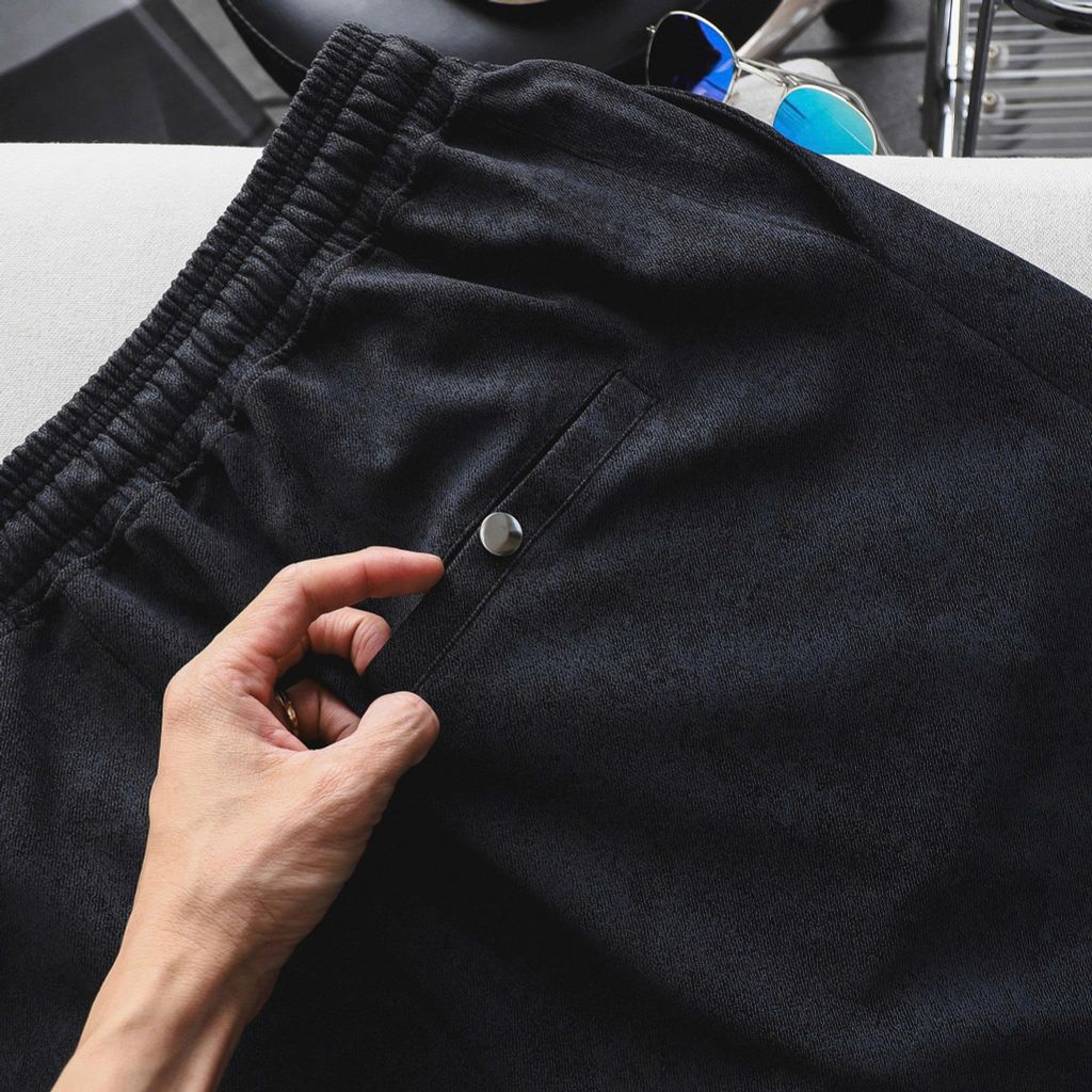 Short thun cotton demin thời trang nam <130kg