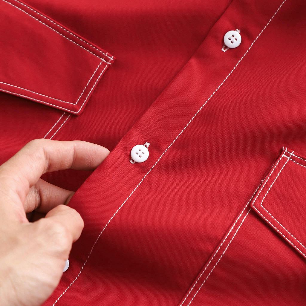 Áo sơ mi tay ngắn bigsize nam vải mango viền chỉ nổi bật phong cách trẻ trung thời trang Big Men