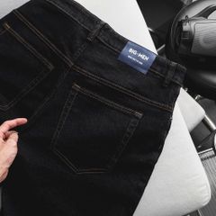 Quần short jean nam bigsize màu muối tiêu size 75-125kg